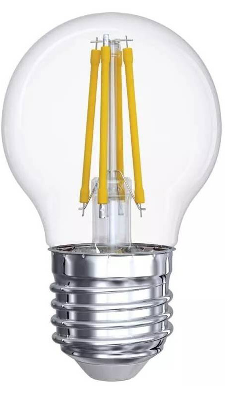 Žiarovka LED EMOS Filament Mini Globe, 6W, E14, neutrálna biela