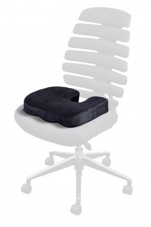 Sedák Connect IT FOR HEALTH AlfaPro čierne