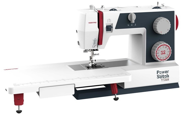 Šijací stroj Veritas Power Stitch 32T sivý/biely
