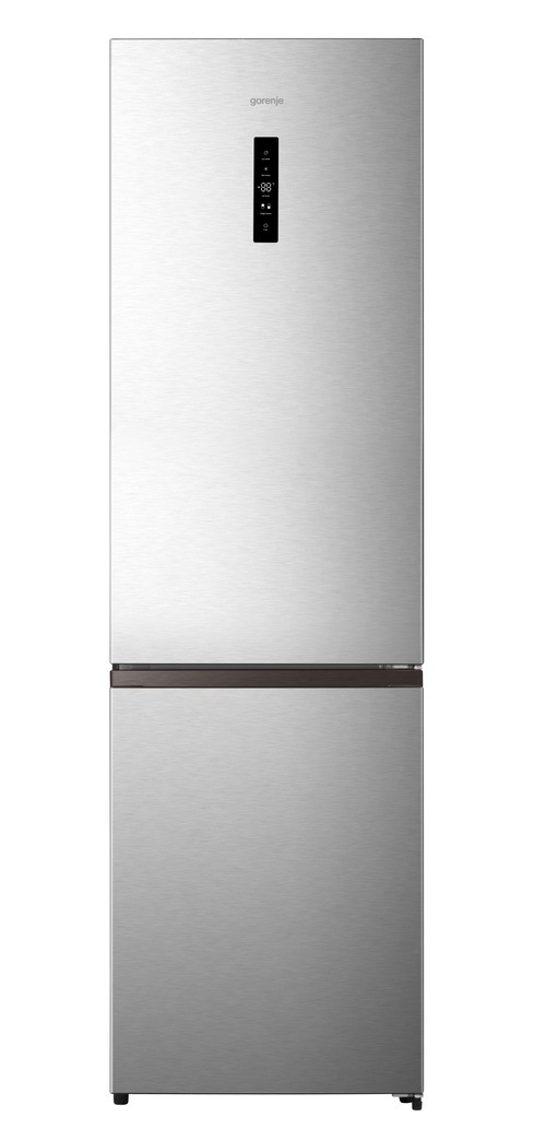 Kombinovaná chladnička Gorenje NRK620DAXL4 v nerezovom prevedení.