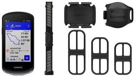 Cyklopočítač s GPS Garmin EDGE 1040 Bundle čierny