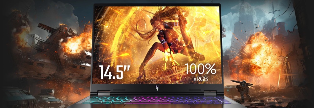 Notebook Acer Nitro 14 (AN14-41-R4X2) čierny Acer Nitro 14