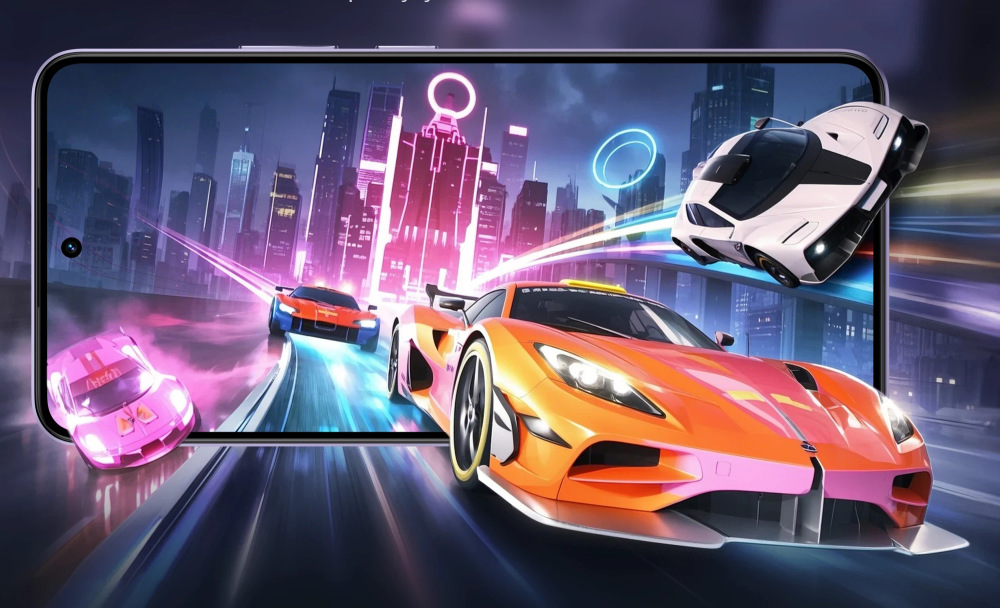Mobilný telefón realme 14T 5G 8 GB / 256 GB fialový „“