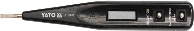 Skúšačka YATO YT-2861 pre testovanie napätia v rozsahu 12 - 250 V