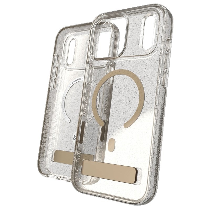 Kryt na mobil ZAGG Milan Snap Kickstand, Camera Button na Apple iPhone 18 Pro Max / 17 Pro Max zlatá