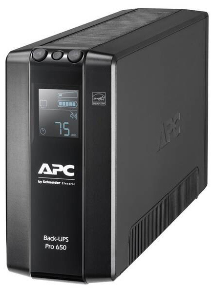 Záložný zdroj APC Back-UPS Pro 650VA (390W) 6 Outlets AVR LCD Interface