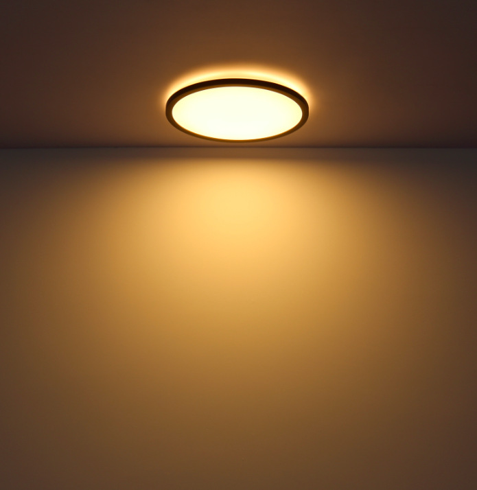 LED stropné svietidlo GLOBO Sapana, kulaté, 42 cm, 24W čierne LED stropné svietidlo GLOBO Sapana, kulaté, 42 cm, 24W čierne