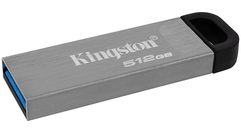 USB flashdisk Kingston DataTraveler Kyson 512GB strieborný