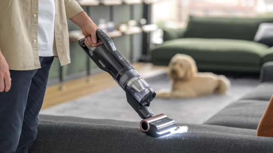 Tyčový vysávač Hoover HFX HFX10H 011 čierny/ružový Tyčový vysávač Hoover HFX HFX10H 011 čierny/ružový