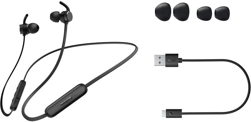 Slúchadlá Philips TAE1209BK čierna