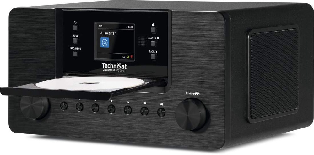 Internetový rádioprijímač s DAB+ Technisat DIGITRADIO 570 CD IR čierny