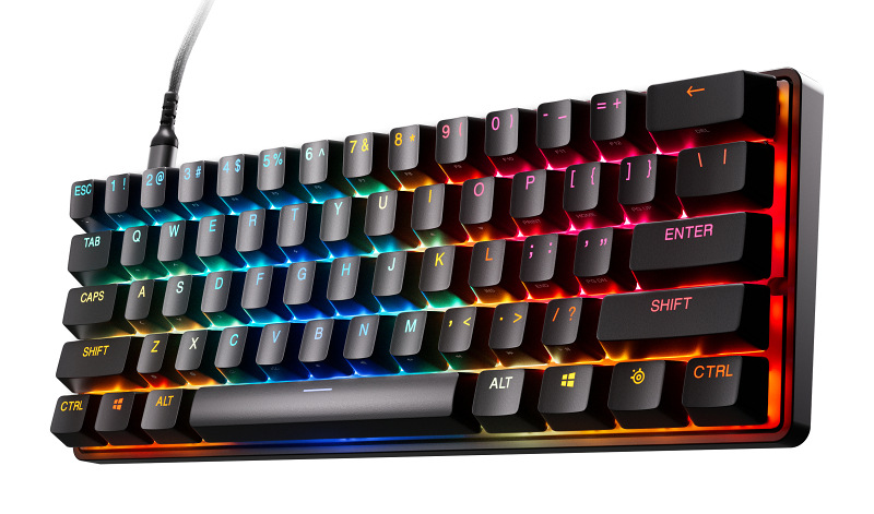 Klávesnica SteelSeries Apex Pro Mini Gen 3 US čierna Klávesnica SteelSeries Apex Pro Mini Gen 3 US čierna