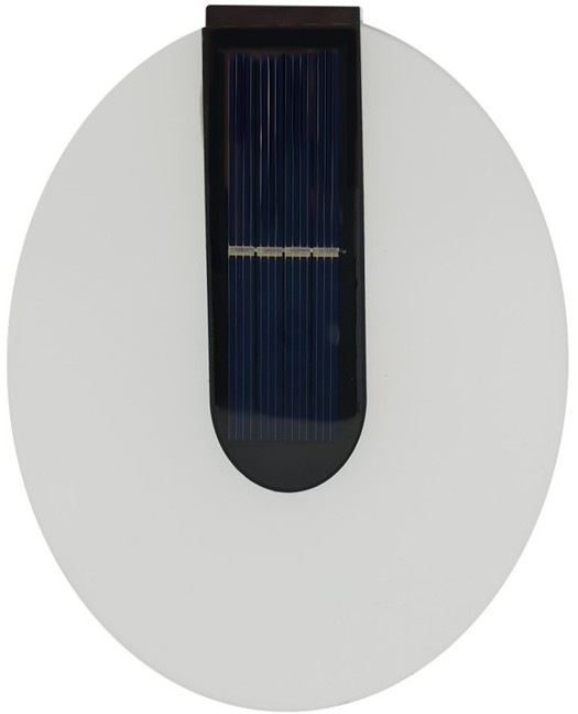 Vonkajšie solárne LED svietidlo Trixline TR-285D v čiernej farbe