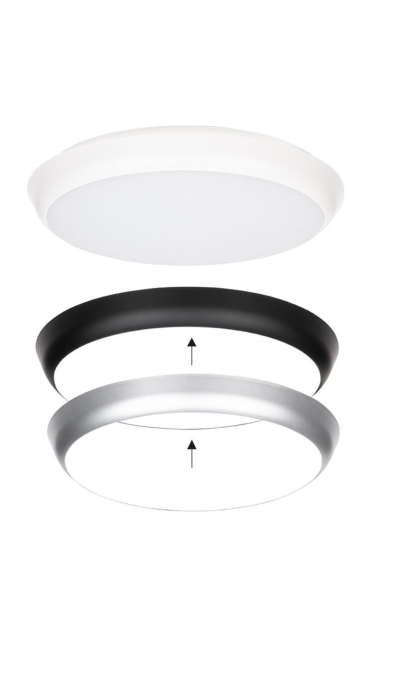 LED stropné svietidlo McLED Calvia 18 čierne/strieborné/biele LED stropné svietidlo McLED Calvia 18 čierne/strieborné/biele