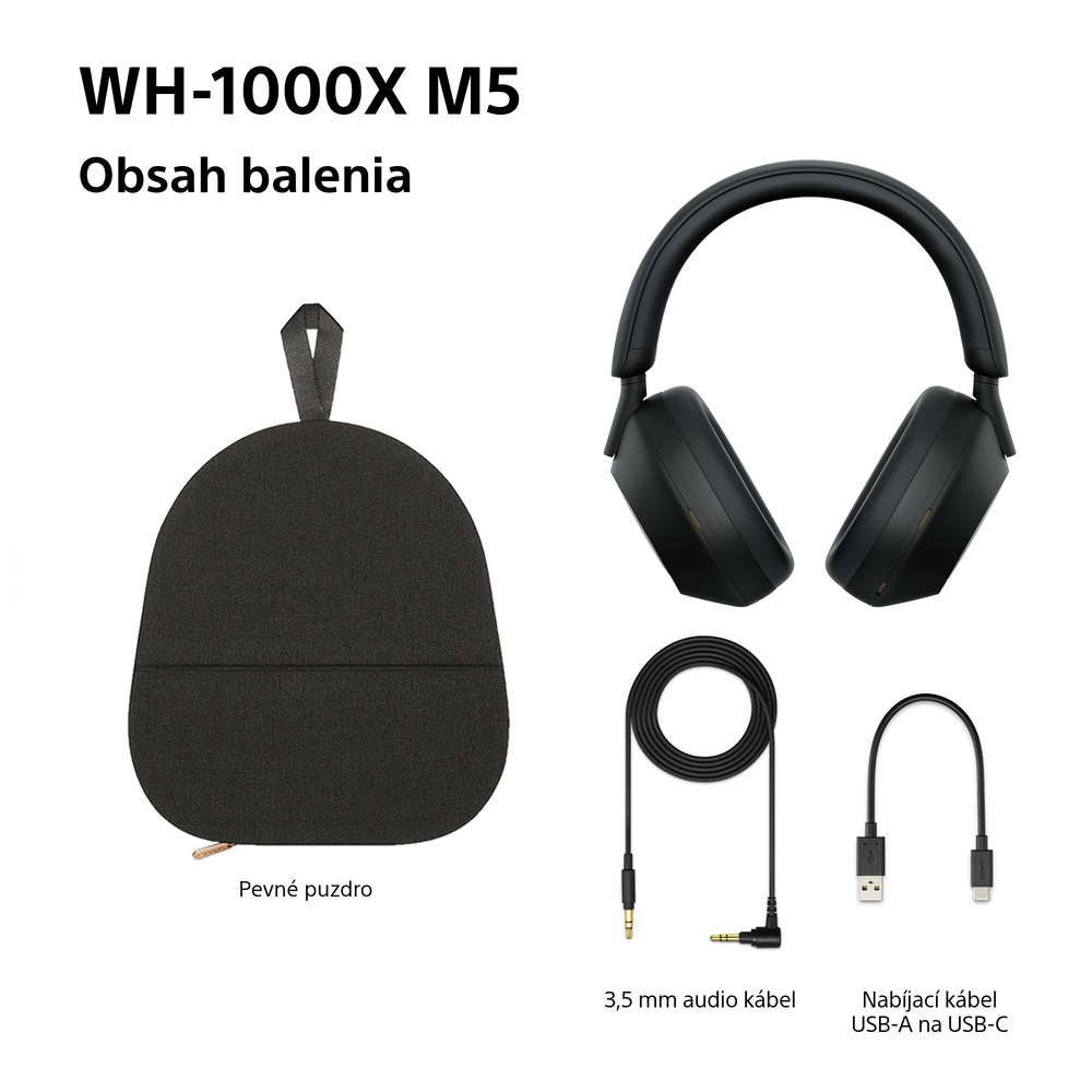 Slúchadlá Sony WH-1000XM5