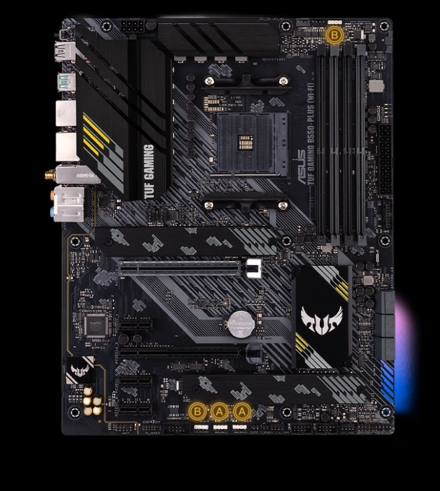 Základná doska Asus TUF Gaming B550-PLUS Základná doska Asus TUF Gaming B550-PLUS