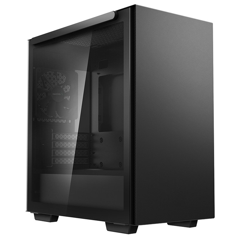 PC skriňa DeepCool MACUBE 110, čierna farba.