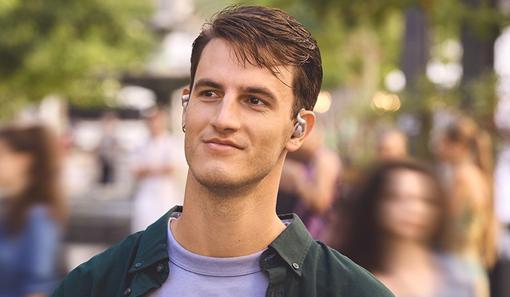 Slúchadlá JBL Senze Pro sivá Slúchadlá JBL Senze Pro sivá
