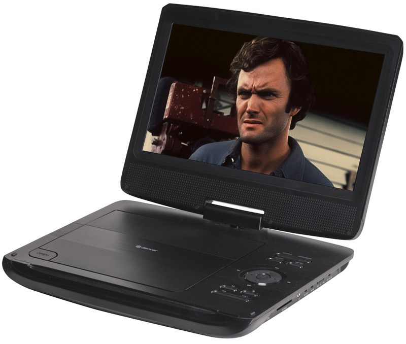 DVD prehrávač s displejom Denver MT-1097, čierna farba