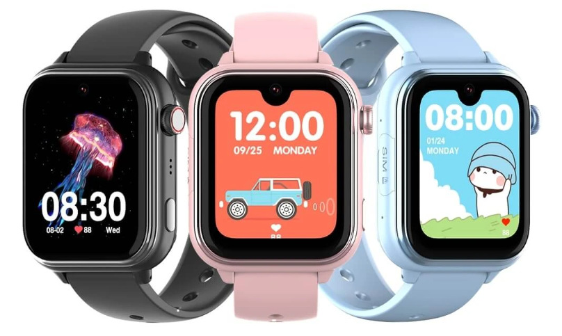 Inteligentné hodinky ARMODD Kidz GPS AI modré Troja chytré hodinky ARMODD Kidz GPS AI v čiernej, ružovej a modrej farbe