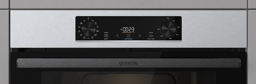 Rúra Gorenje G400 BOSB6737E06X nerez Rúra viest. Gorenje BOSB6737E06X, panel