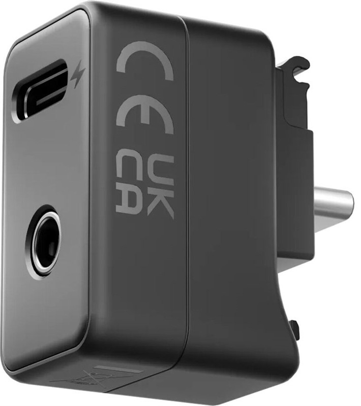 Adaptér Insta360 X5 na pripojenie externého mikrofónu ku kamere Insta360 X5