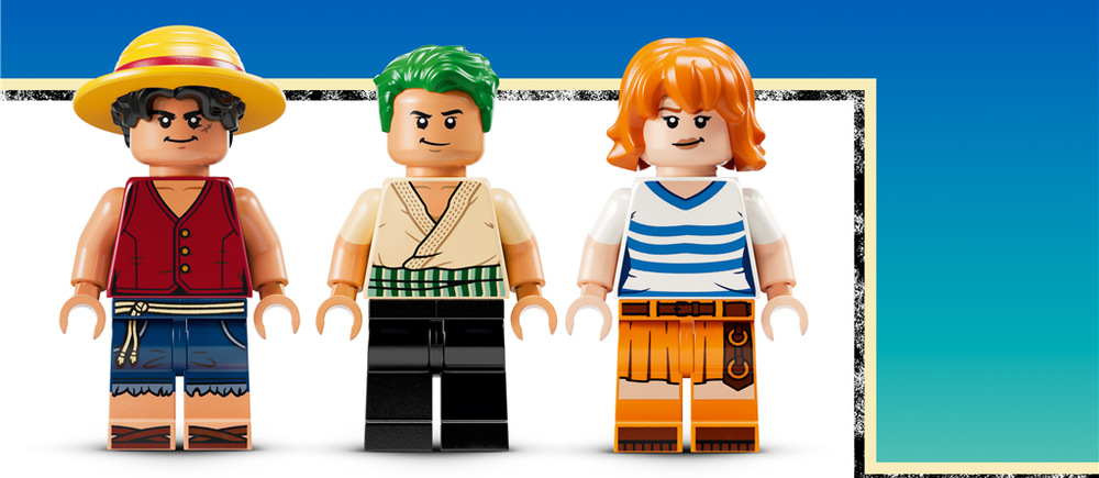 Stavebnica LEGO® ONE PIECE 75639 Pirátská loď Plovoucí Merry 1 376 dielikov ponúka deťom od 10 rokov kreatívne stavanie a vďaka aplikácii LEGO Builder tiež 3D návod.