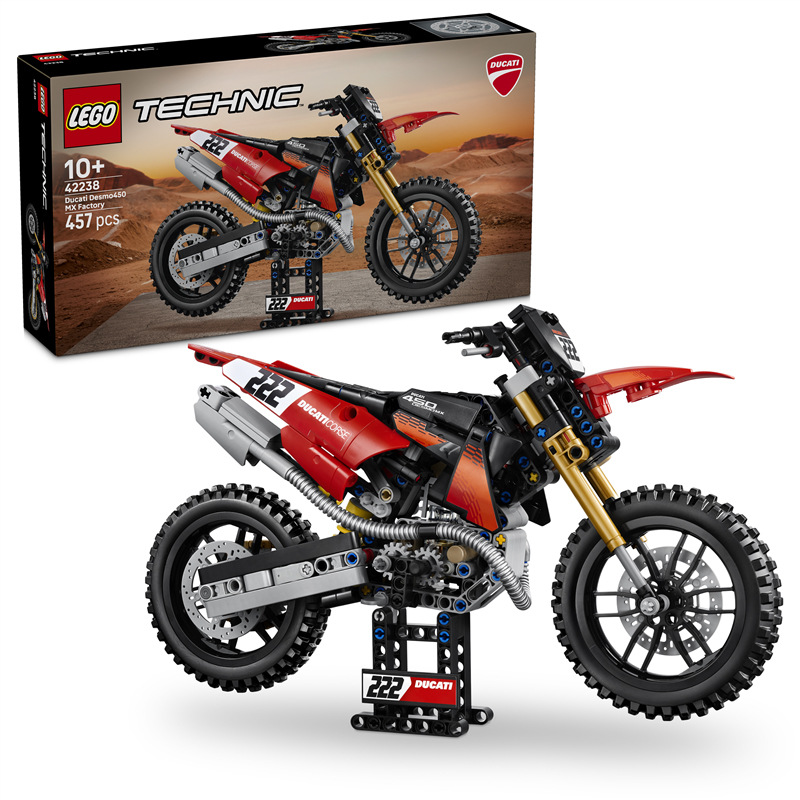 Stavebnica LEGO® Technic 42238 Motorka Ducati Desmo450 MX Factory