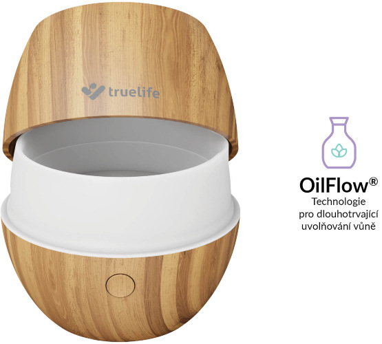 Aróma difuzér TrueLife D3 Light hnedý TrueLife D3 Light, hnědá