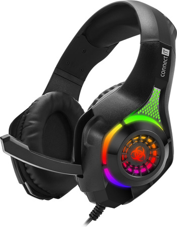 Headset Connect IT Biohazard RGB CHP-4511 čierny