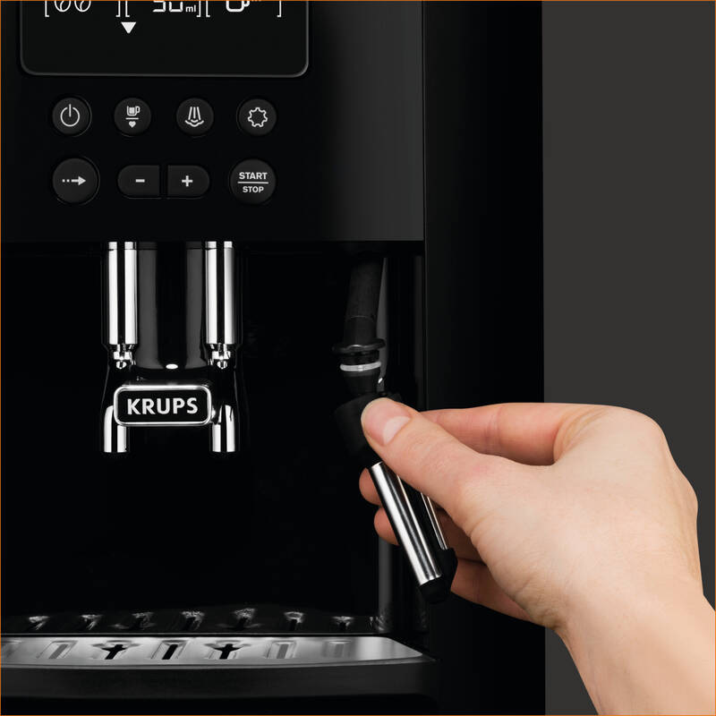Automatický kávovar Krups Essential EA817010 čierny Automatický kávovar Krups Essential EA817010 čierny