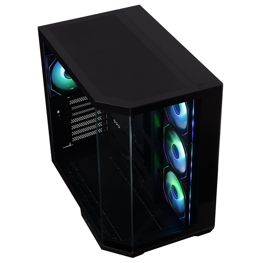 Detail PC skrine BitFenix ​​T10 Negro z hornej strany