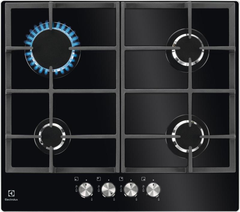 Plynová varná platňa Electrolux Inspiration KGG6426K čierna