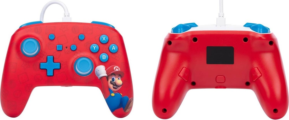 Gamepad PowerA Enhanced Wired pre Nintendo Switch - Woo-hoo! Mario PowerA Enhanced Wired Controller