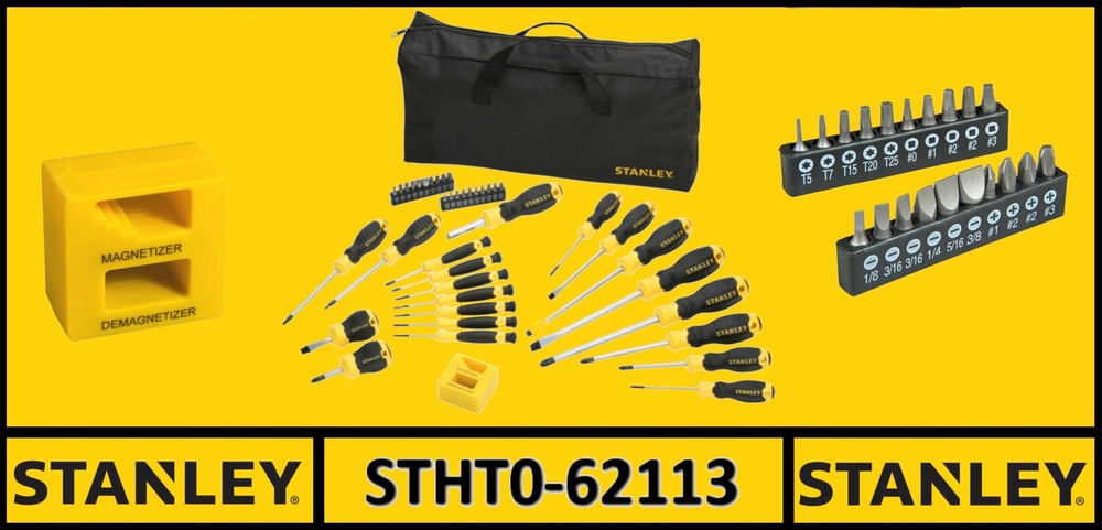 Sada skrutkovačov Stanley STHT0-62113 (42 ks)