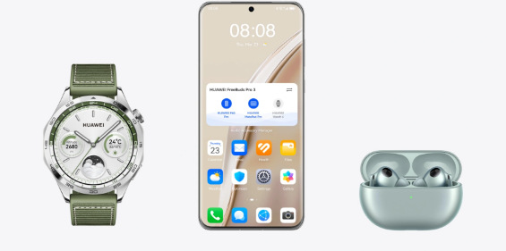 Slúchadlá Huawei FreeBuds Pro 3 biela