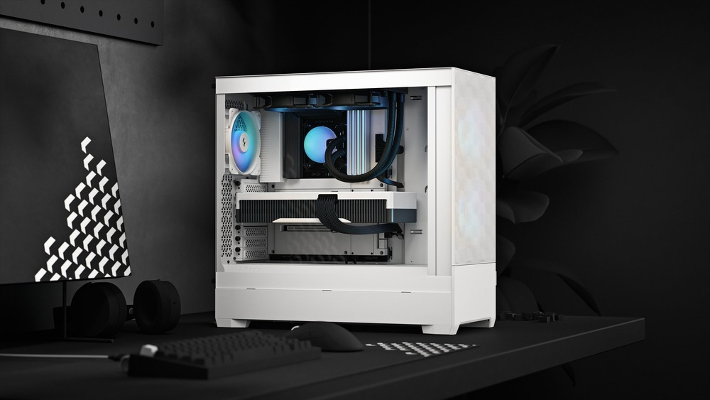 Case FRACTAL DESIGN Pop Air RGB Tempered Glass Clear Tint biela FRACTAL DIZAJN Pop Air RGB Tempered Glass Clear Tint