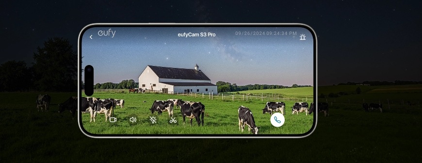 IP kamera Anker eufy S3 Pro 4K (3 ks + HomeBase 3) biely Anker Eufy S3 Pro 4K (3 ks + HomeBase 3), biela