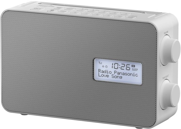 Rádioprijímač DAB+ Panasonic RF-D30BTEG-W, biely