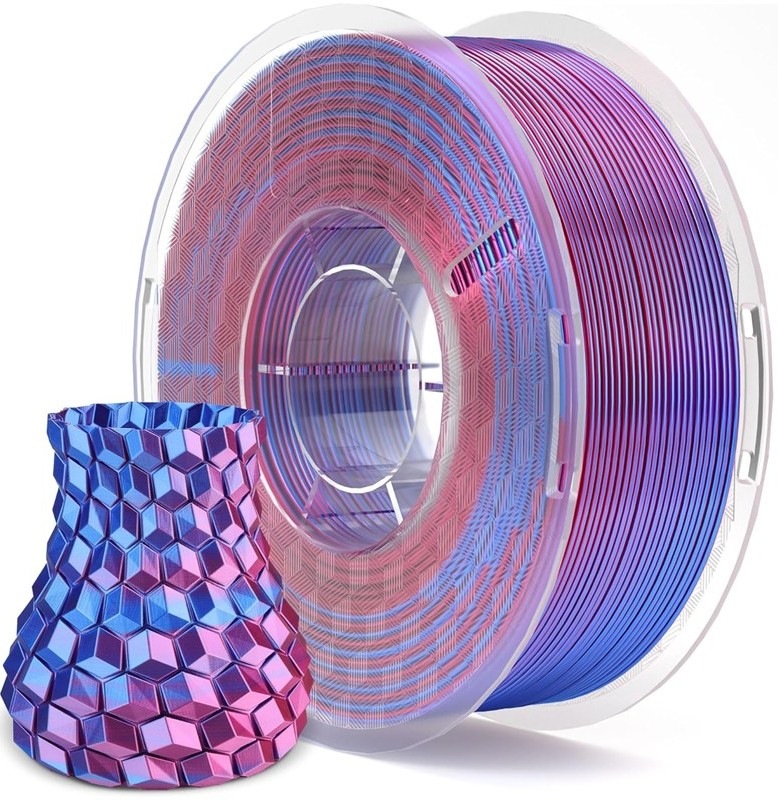 Filament Elegoo SILKPL 1,75mm B-P vo fialovej farbe