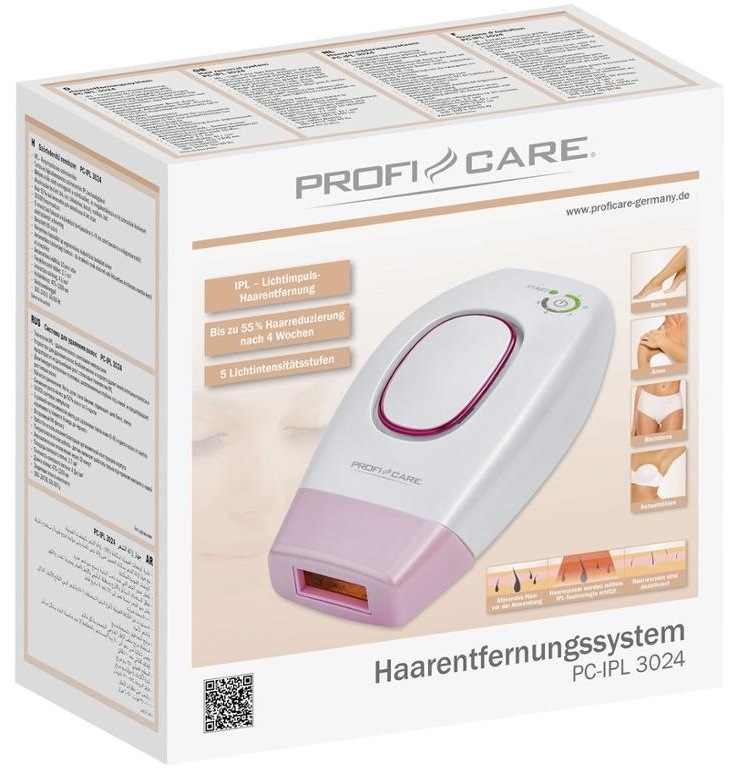 Epilátor ProfiCare PC-IPL 3024 biely