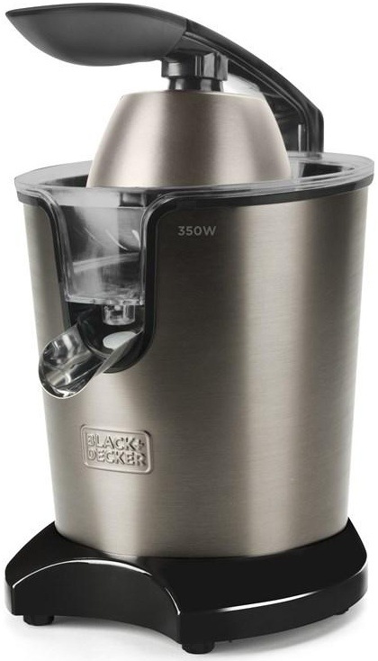Lis na citrusy Black+Decker BXCJ350E čierny/nerez