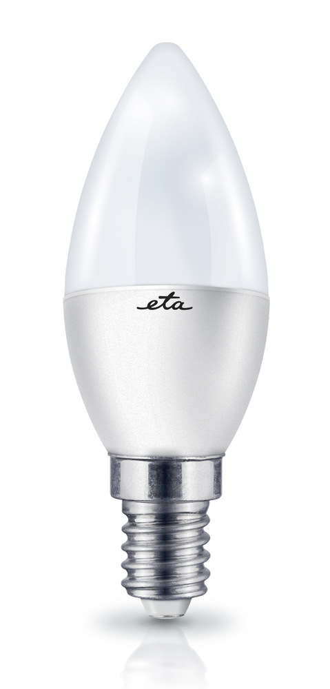 LED žiarovka ETA EKO LEDka sviečka 4W, E14, neutrálna biela žiarovka ETAC37W7NW01, neutrálna biela