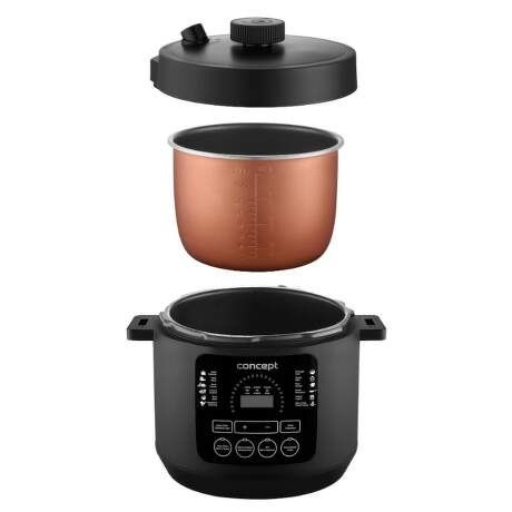Multifunkčný tlakový hrniec Concept CK6001 čierny