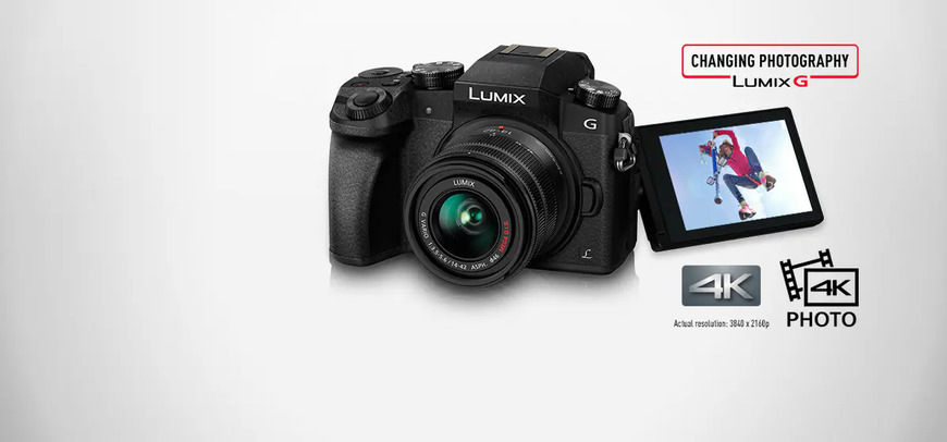 Panasonic Lumix DMC-G7K + 14-42 mm