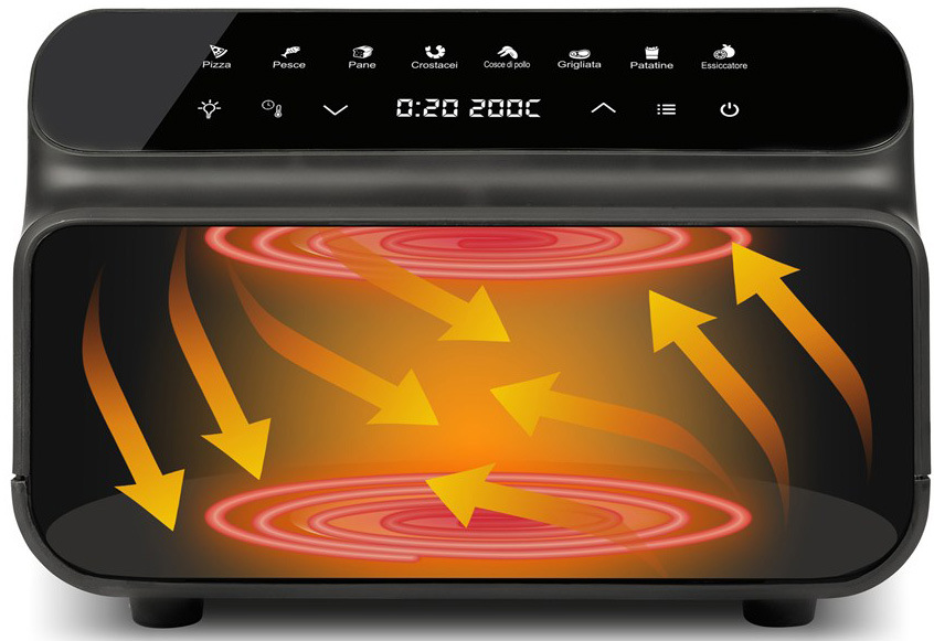 Teplovzdušná technológia mini rúry G3Ferrari G1018100