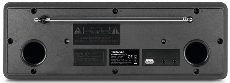 Internetový rádioprijímač s DAB+ Technisat DIGITRADIO 370 CD IR čierny Internetový rádioprijímač s DAB+ Technisat DIGITRADIO 370 CD IR čierny