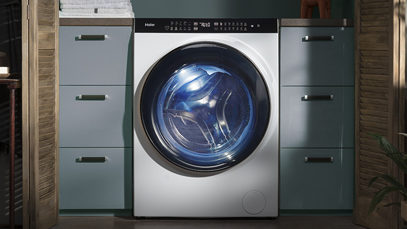 Práčka so sušičkou Haier SuperDrum HWD100BD1499U1N biela Práčka so sušičkou Haier SuperDrum HWD100BD1499U1N biela