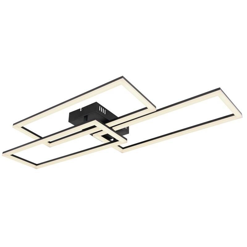 LED stropné svietidlo GLOBO Tiny, LED, 58W čierne