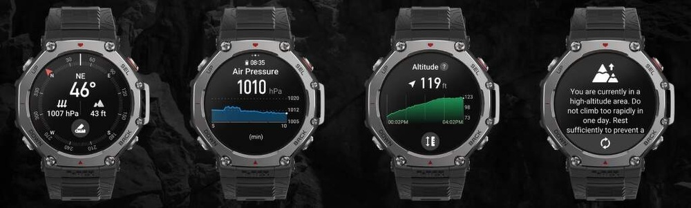 Inteligentné hodinky Amazfit T-Rex 3 červené
